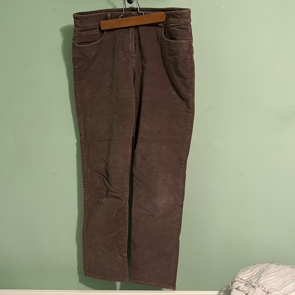 Brooks Brothers corduroy.  Brown.  Size 10.